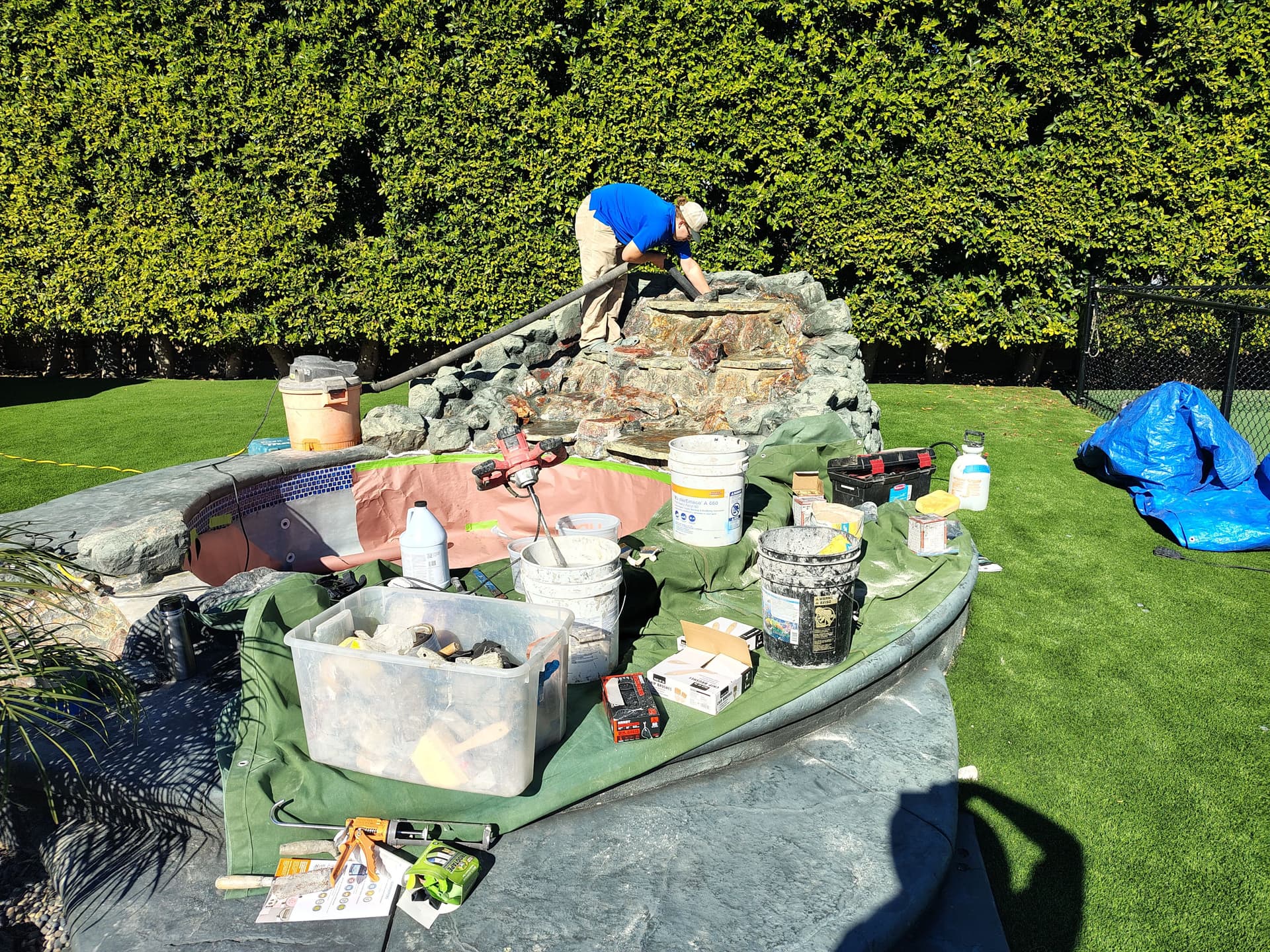 Gallery photos for Enhanced Waterfall Feature in Encino CA: Image #1