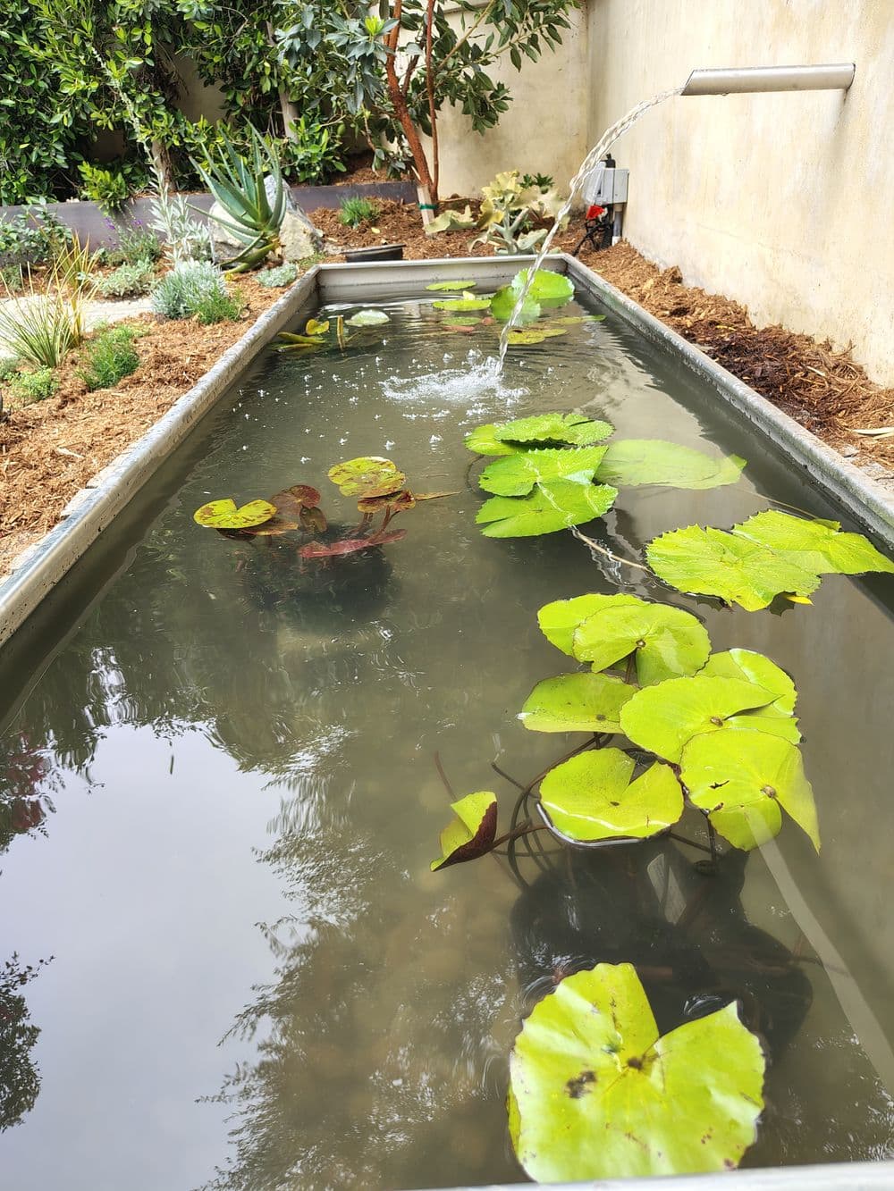 Project Custom Fountain Basin Installation in Malibu image
