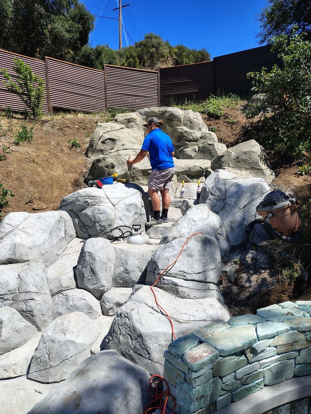 Gallery photos for Custom Waterfall Built in Calabasas: Image #13