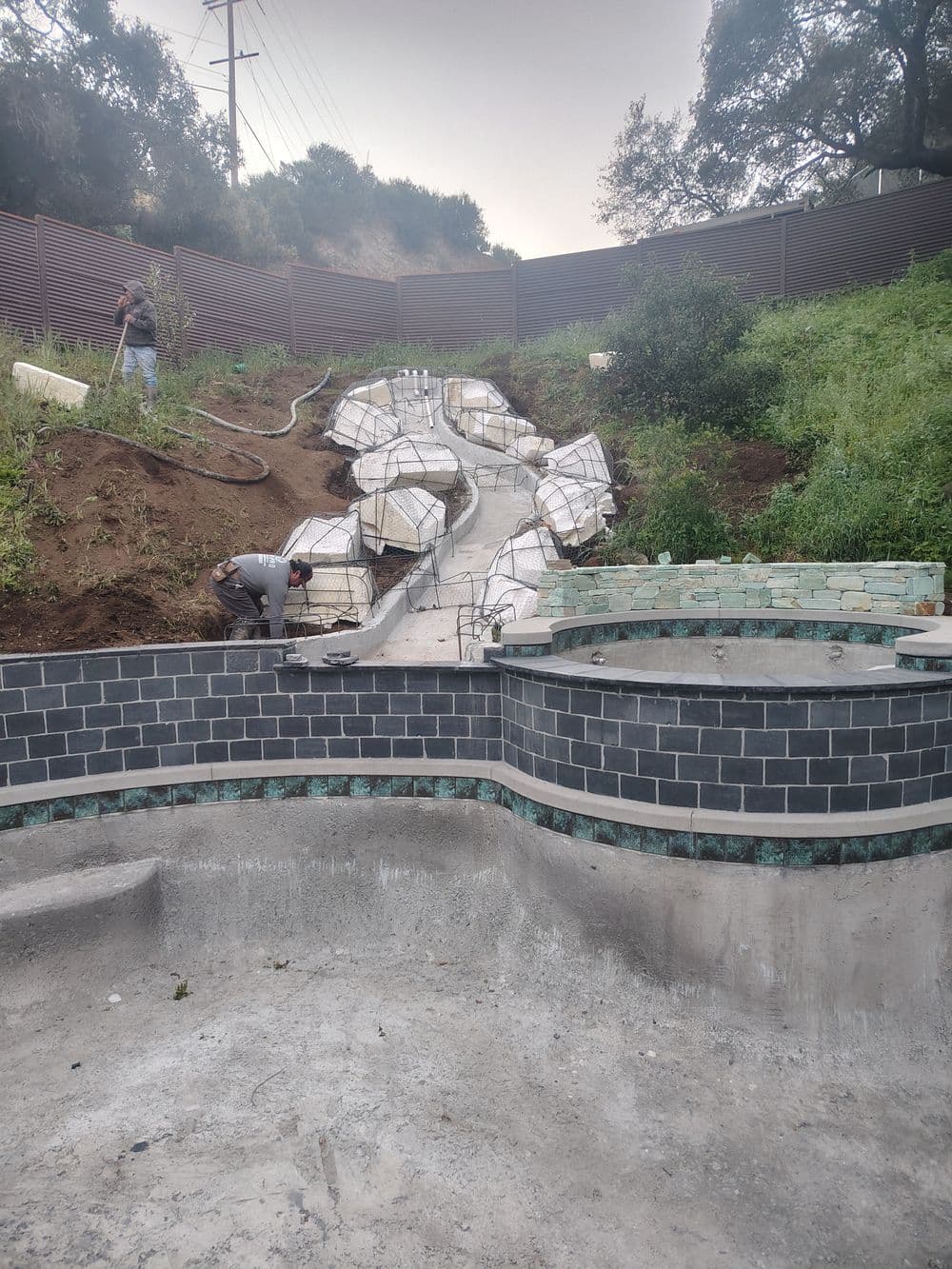 Gallery photos for Custom Waterfall Built in Calabasas: Image #4