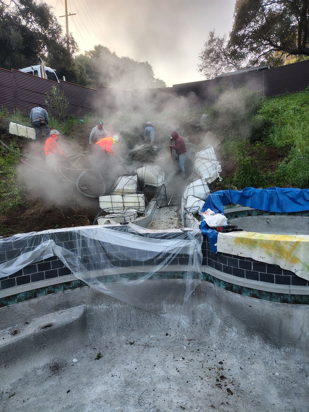 Gallery photos for Custom Waterfall Built in Calabasas: Image #8