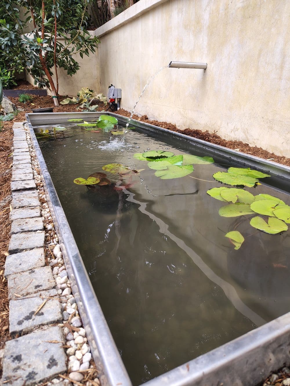 Gallery photos for Custom Fountain Basin Installation in Malibu: Image #16