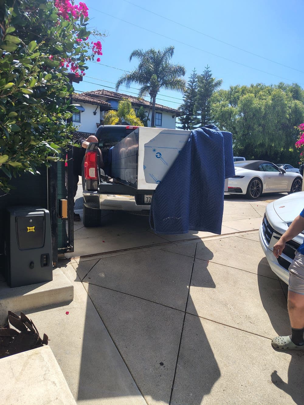 Gallery photos for Custom Fountain Basin Installation in Malibu: Image #7