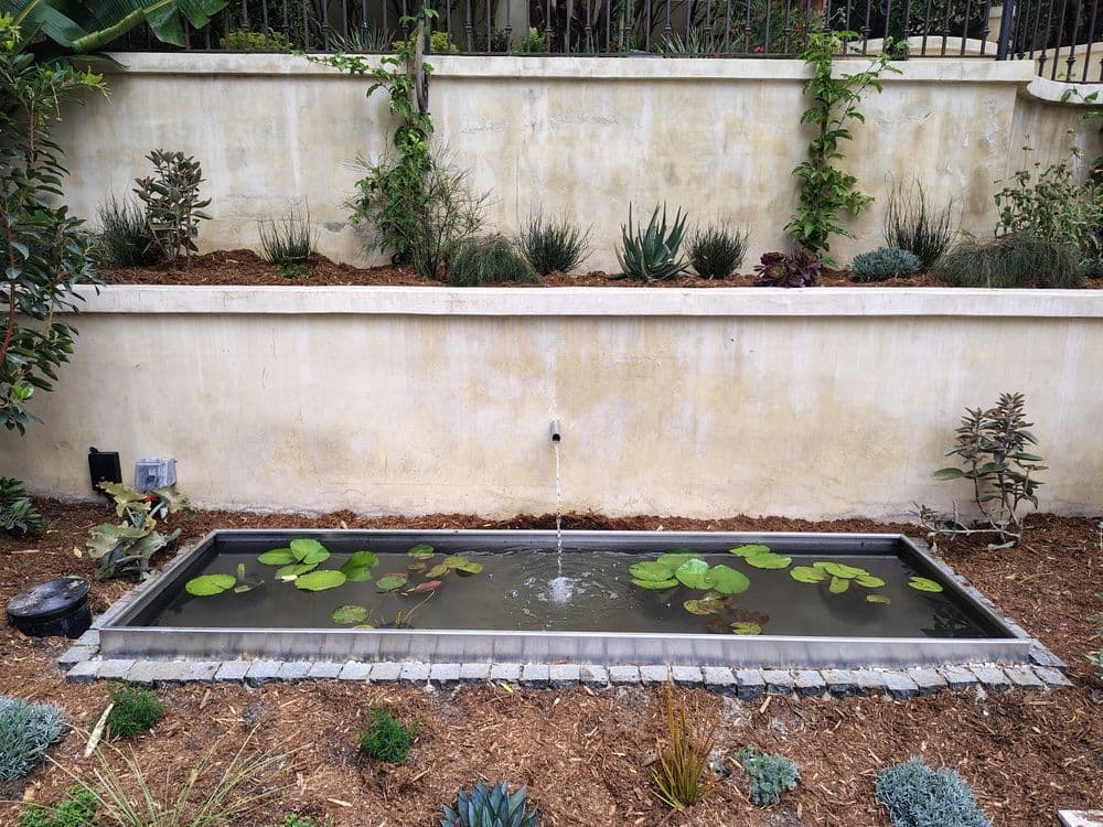 Gallery photos for Custom Fountain Basin Installation in Malibu: Image #19