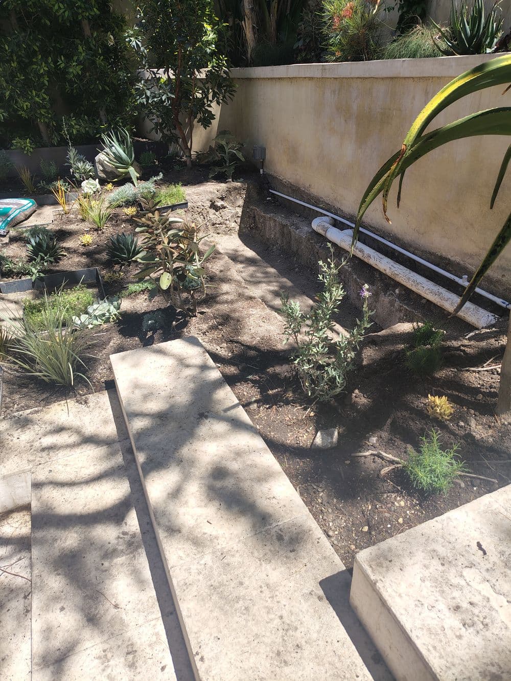 Gallery photos for Custom Fountain Basin Installation in Malibu: Image #2