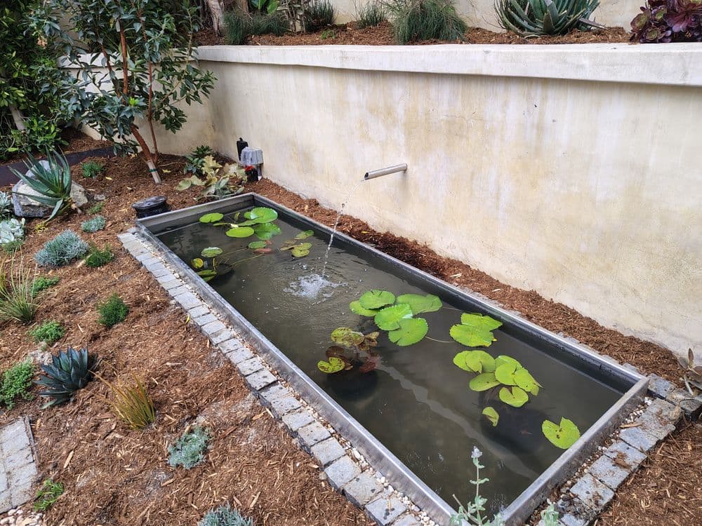 Gallery photos for Custom Fountain Basin Installation in Malibu: Image #18