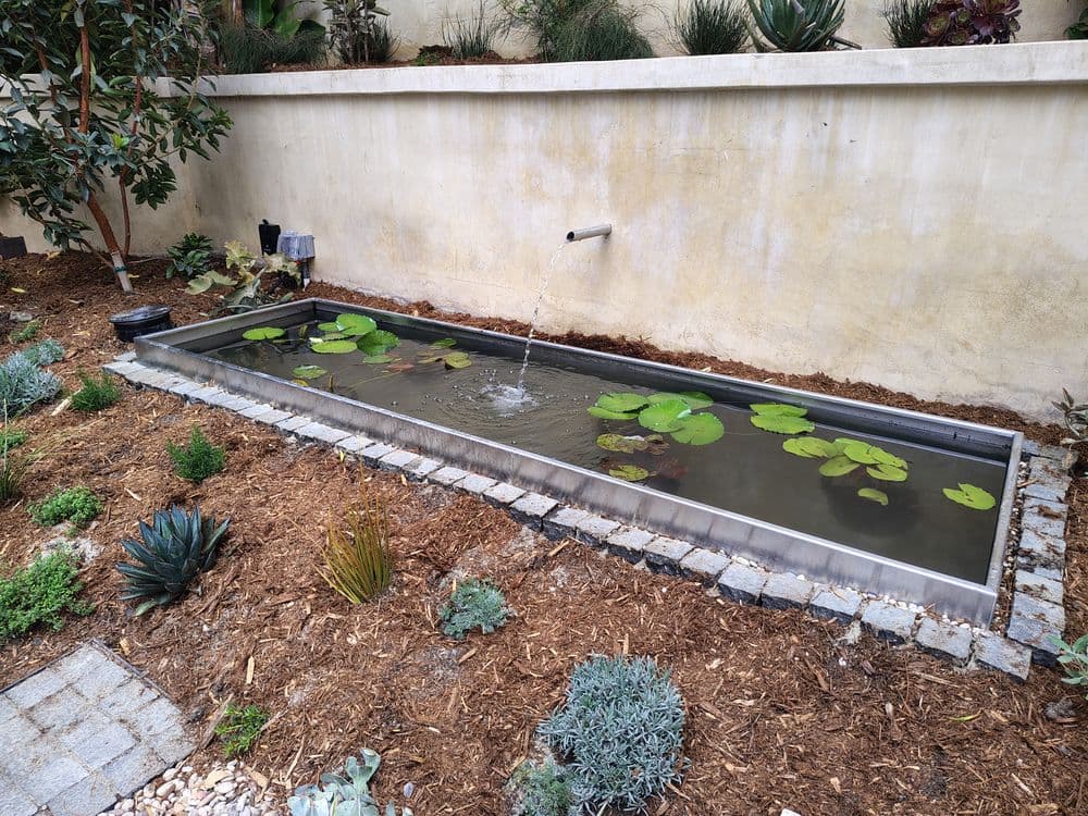 Gallery photos for Custom Fountain Basin Installation in Malibu: Image #17