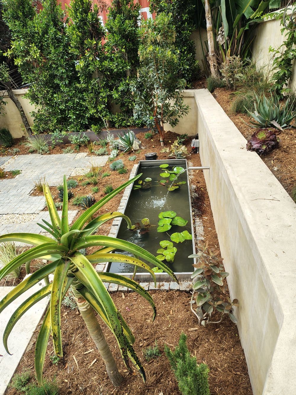 Gallery photos for Custom Fountain Basin Installation in Malibu: Image #15