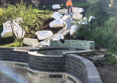 Gallery photos for Custom Waterfall Built in Calabasas: Image #3