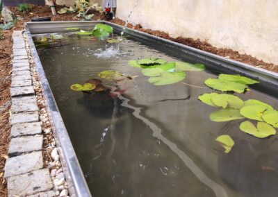 Gallery photos for Custom Fountain Basin Installation in Malibu: Image #16