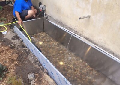 Gallery photos for Custom Fountain Basin Installation in Malibu: Image #14