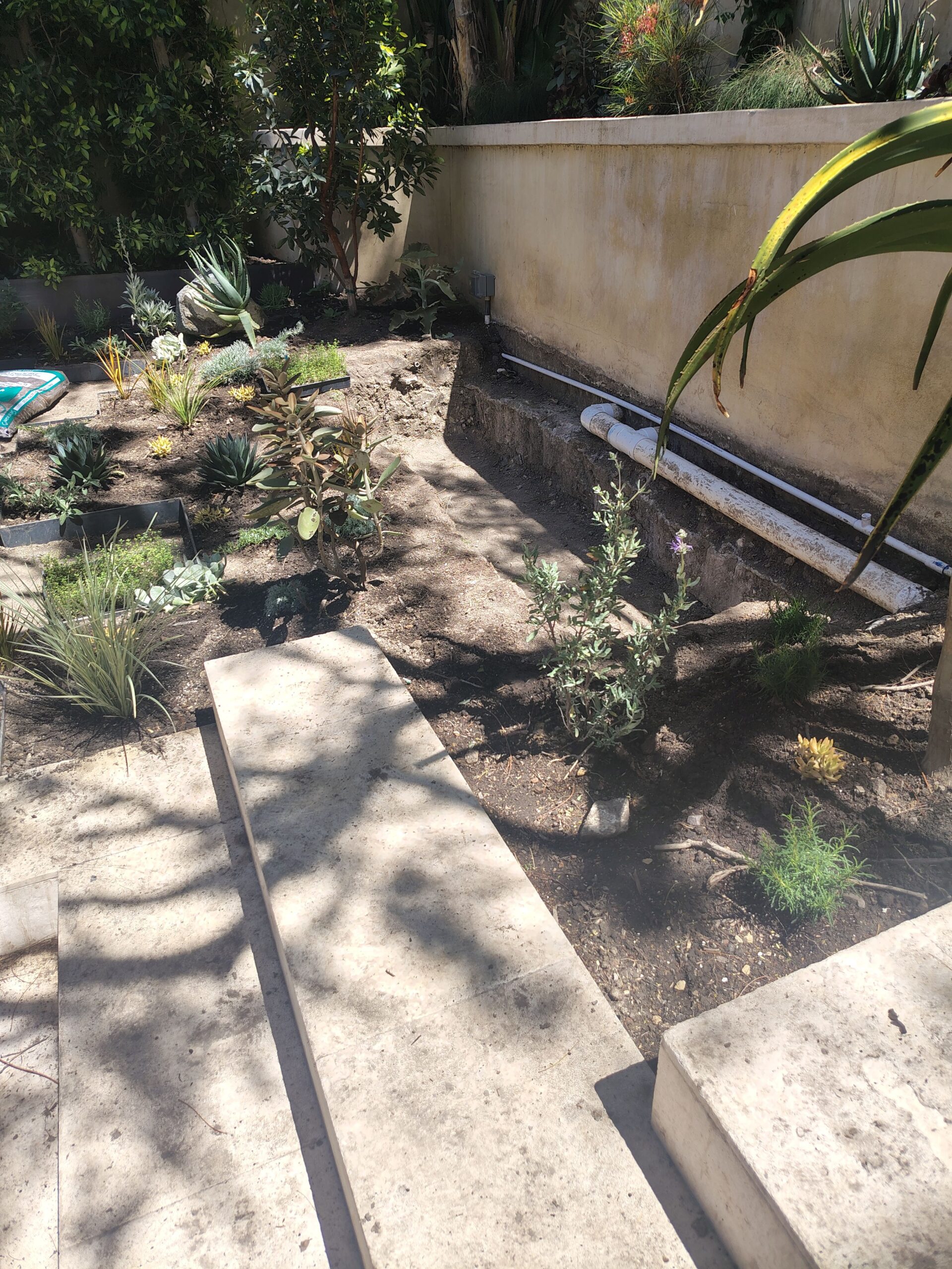Custom Fountain Basin Installation in Malibu Custom Fountain Basin Installation in Malibu