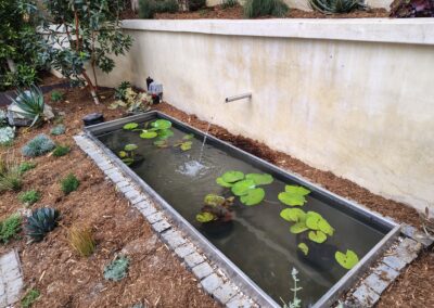 Gallery photos for Custom Fountain Basin Installation in Malibu: Image #18