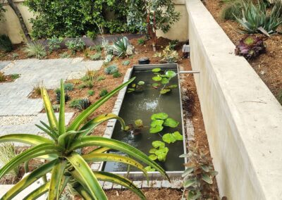Gallery photos for Custom Fountain Basin Installation in Malibu: Image #15
