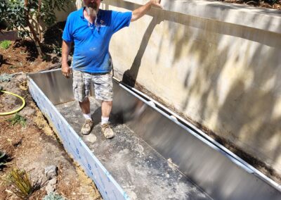 Gallery photos for Custom Fountain Basin Installation in Malibu: Image #10