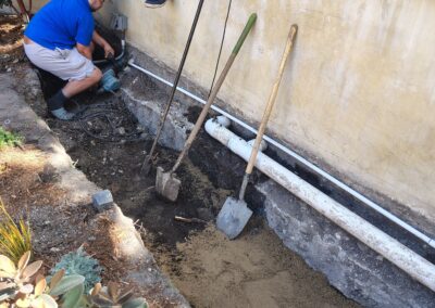 Gallery photos for Custom Fountain Basin Installation in Malibu: Image #5