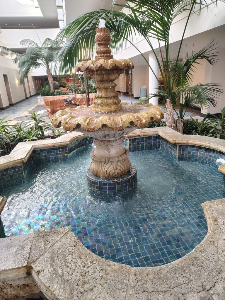 Indoor Oasis at the Orlando Airport Indoor Oasis at the Orlando Airport
