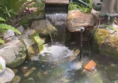 Project Hollywood Koi Pond Upgrade with Waterfall image