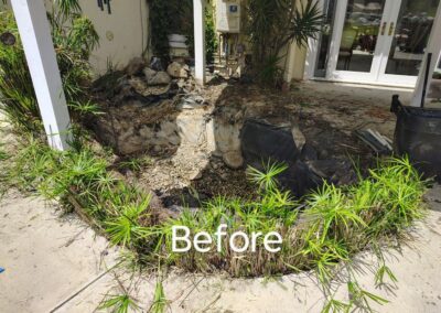 Gallery photos for Stunning Backyard Pond Transformation: Image #2